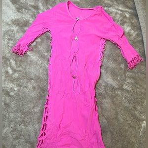 Fuchsia Pink Poster Girl Dress